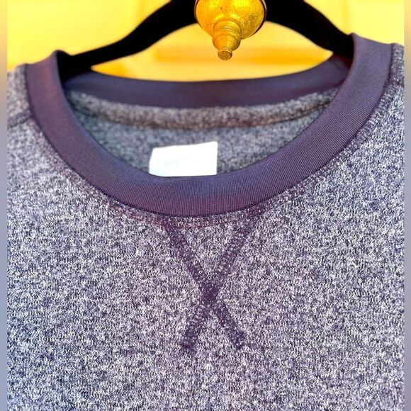 Greg Norman grey textured pattern long sleeved sweater/shirt, soft, crew neck,L - Picture 4 of 10